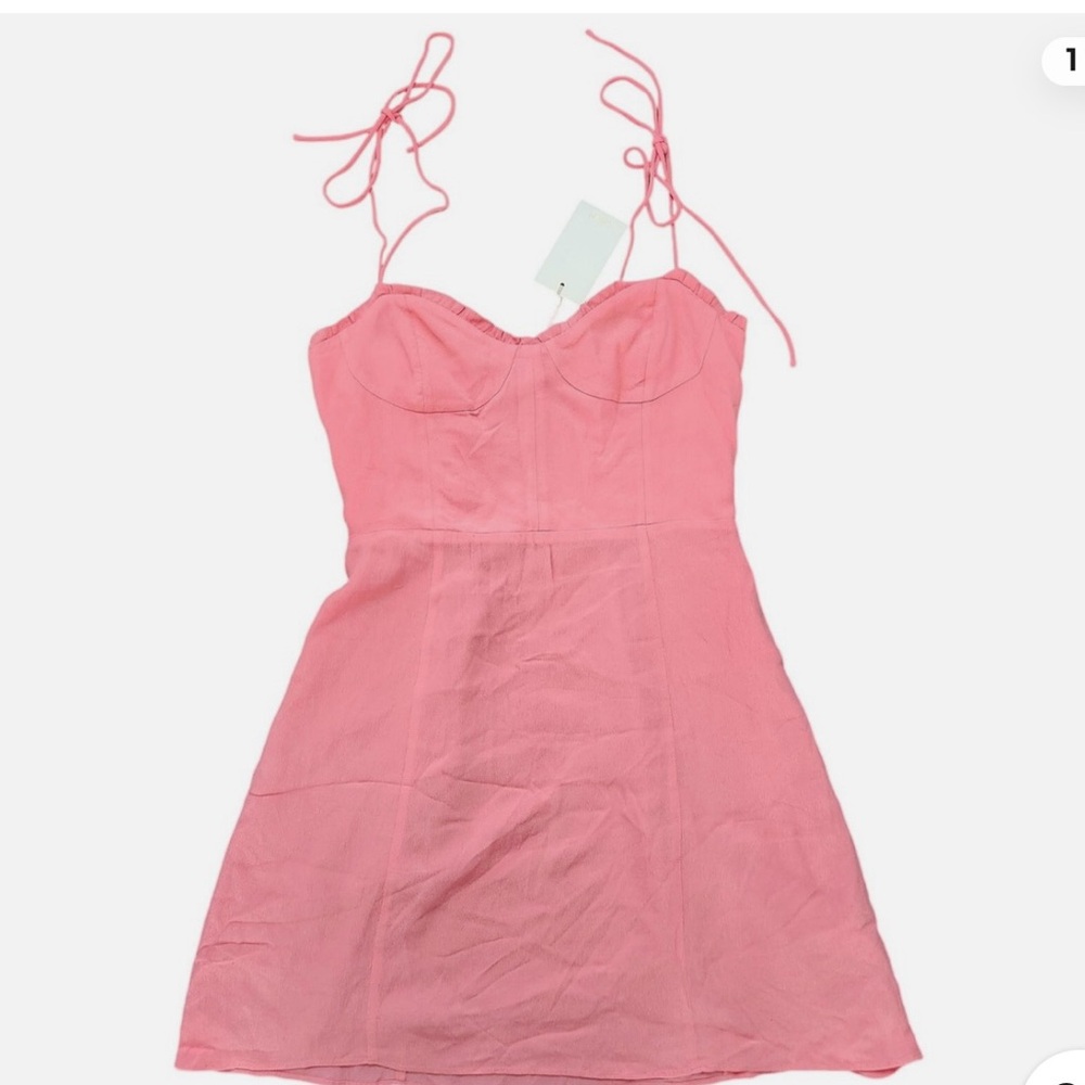Aritzia wildred fable pink candy Dress sz 2